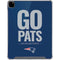 NFL New England Patriots Team Motto iPad Pro 12.9in (2020) Clear Case