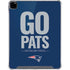 NFL New England Patriots Team Motto iPad Pro 12.9in (2020) Clear Case