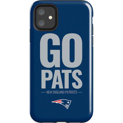 NFL New England Patriots Team Motto iPhone 11 Impact Case