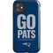NFL New England Patriots Team Motto iPhone 11 Impact Case