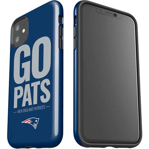 NFL New England Patriots Team Motto iPhone 11 Impact Case