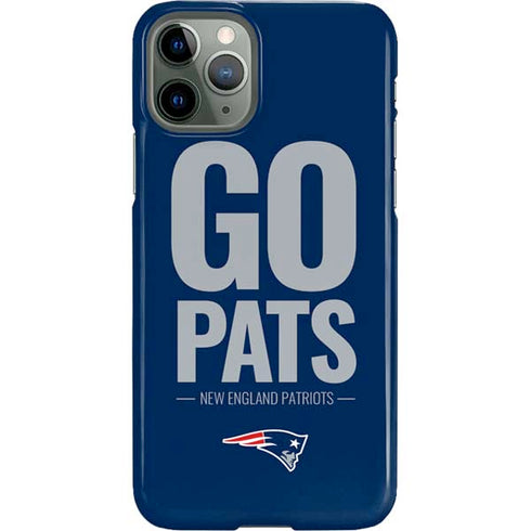 NFL New England Patriots Team Motto iPhone 11 Pro Lite Case