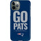 NFL New England Patriots Team Motto iPhone 11 Pro Lite Case