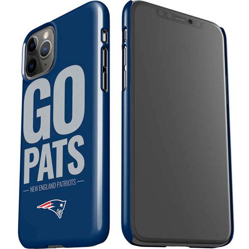 NFL New England Patriots Team Motto iPhone 11 Pro Lite Case