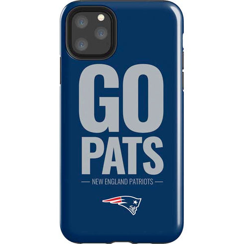 NFL New England Patriots Team Motto iPhone 11 Pro Max Impact Case