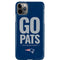 NFL New England Patriots Team Motto iPhone 11 Pro Max Lite Case