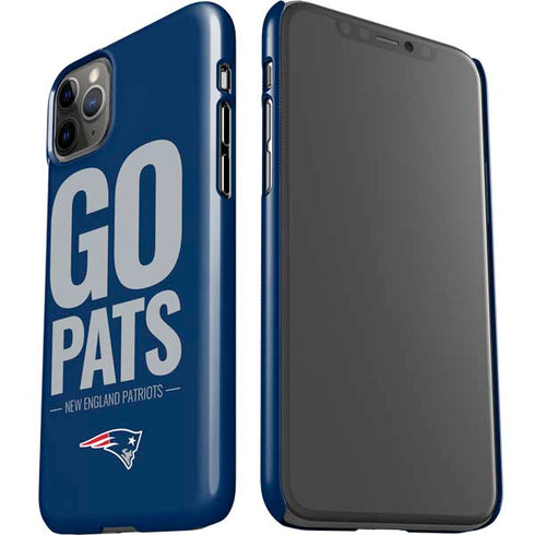 NFL New England Patriots Team Motto iPhone 11 Pro Max Lite Case