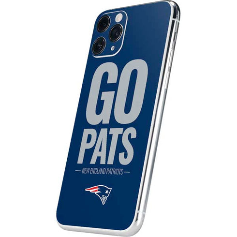 NFL New England Patriots Team Motto iPhone 11 Pro Skin