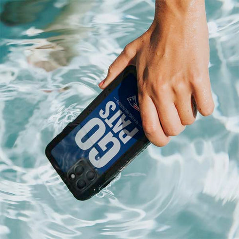NFL New England Patriots Team Motto iPhone 11 Pro Waterproof Case