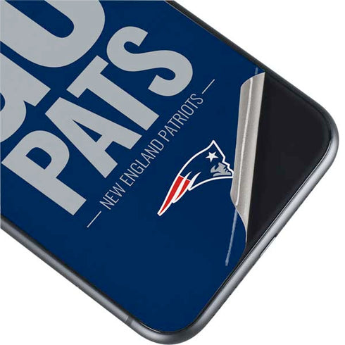 NFL New England Patriots Team Motto iPhone 11 Skin