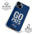 NFL New England Patriots Team Motto iPhone 15 Clear Case