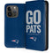 NFL New England Patriots Team Motto iPhone 15 Pro Folio Case