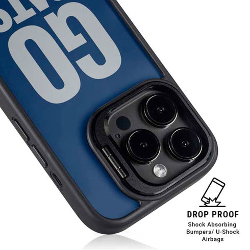 NFL New England Patriots Team Motto iPhone 15 Pro Kickstand Case