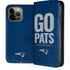 NFL New England Patriots Team Motto iPhone 15 Pro Max Folio Case