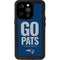 NFL New England Patriots Team Motto iPhone 15 Pro Waterproof Case