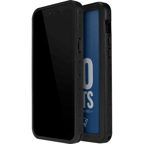 NFL New England Patriots Team Motto iPhone 15 Pro Waterproof Case