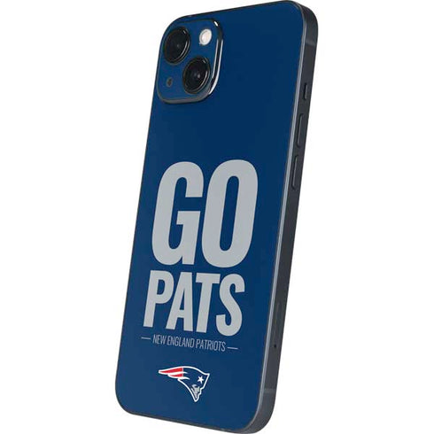 NFL New England Patriots Team Motto iPhone 15 Skin