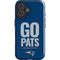 NFL New England Patriots Team Motto iPhone 16 Impact Case
