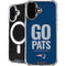 NFL New England Patriots Team Motto iPhone 16 Plus MagSafe Case