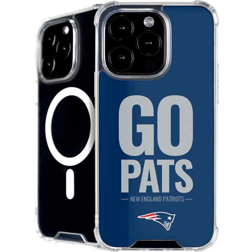 NFL New England Patriots Team Motto iPhone 16 Pro Max MagSafe Case