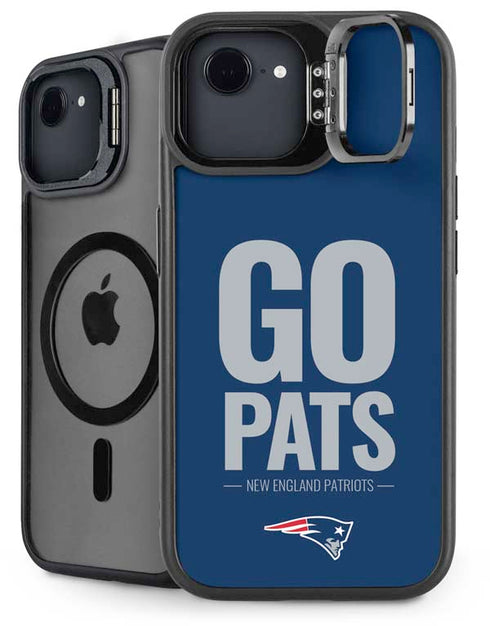 NFL New England Patriots Team Motto iPhone 16e Kickstand Case