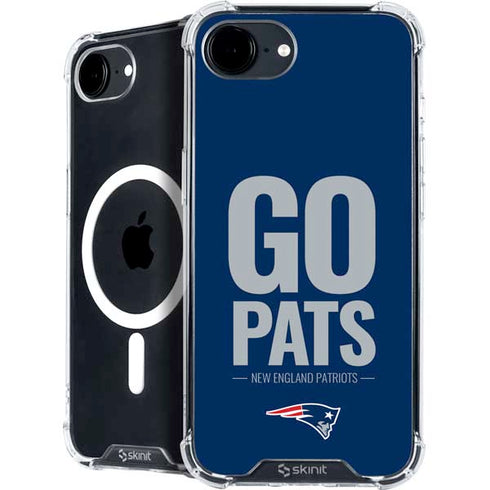 NFL New England Patriots Team Motto iPhone 16e MagSafe Case