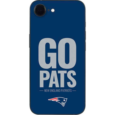 NFL New England Patriots Team Motto iPhone 16e Skin