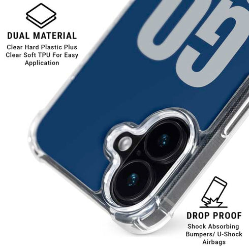 NFL New England Patriots Team Motto iPhone 17 Clear Case