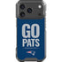 NFL New England Patriots Team Motto iPhone 18 Pro Clear Case