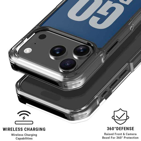 NFL New England Patriots Team Motto iPhone 18 Pro Clear Case