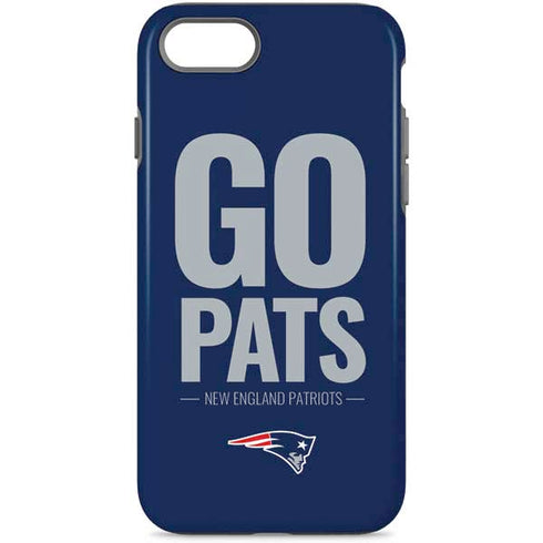 NFL New England Patriots Team Motto iPhone 8 Pro Case