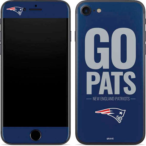 NFL New England Patriots Team Motto iPhone 8 Skin