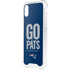 NFL New England Patriots Team Motto iPhone XS Clear Case