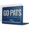 NFL New England Patriots Team Motto MacBook Pro 14in (2021-24) Case plus Skin