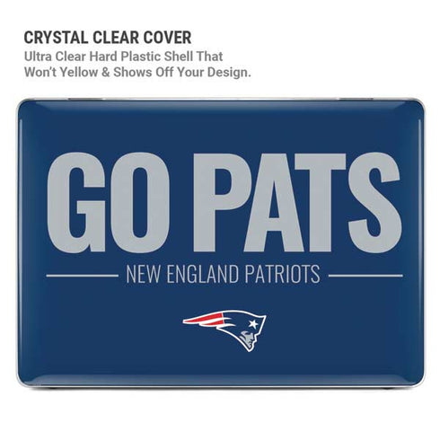 NFL New England Patriots Team Motto MacBook Pro 14in (2021-24) Case plus Skin