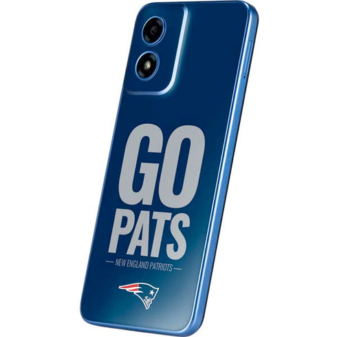 NFL New England Patriots Team Motto Moto G Play 4G (2024) Skin