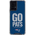 NFL New England Patriots Team Motto Moto G Power 5G (2024) Clear Case