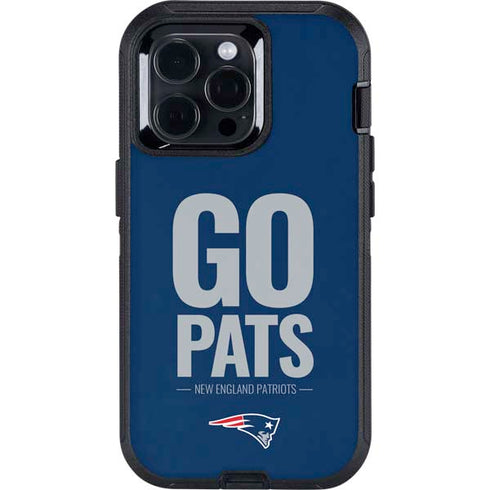 NFL New England Patriots Team Motto Otterbox Defender iPhone Skin