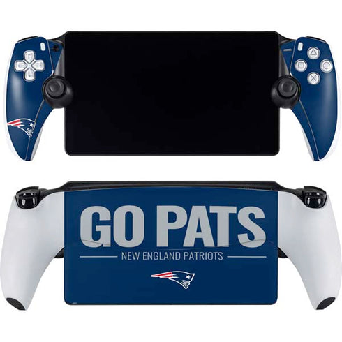 NFL New England Patriots Team Motto PlayStation PS5 Skins