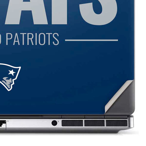 NFL New England Patriots Team Motto Dell Precision Skin