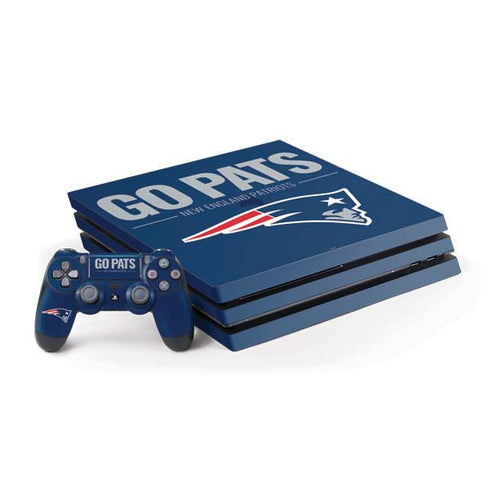 NFL New England Patriots Team Motto PlayStation PS4 Skins