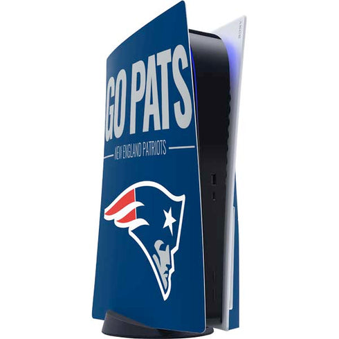 NFL New England Patriots Team Motto PlayStation PS5 Skins