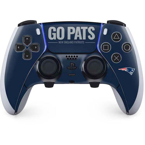 NFL New England Patriots Team Motto PlayStation PS5 Skins