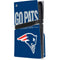 NFL New England Patriots Team Motto PS5 Pro Disk Console Skin