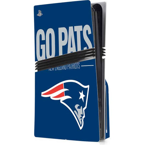 NFL New England Patriots Team Motto PlayStation PS5 Skins