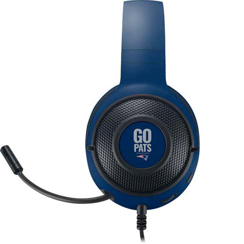 NFL New England Patriots Team Motto Razer Kraken X Skin