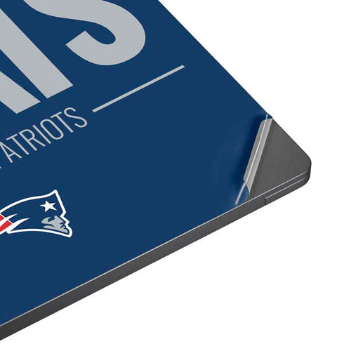 NFL New England Patriots Team Motto Surface Laptop 7 13.8in Skin