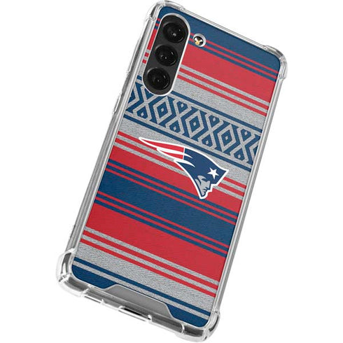 NFL New England Patriots Trailblazer Galaxy S24 FE Clear Case