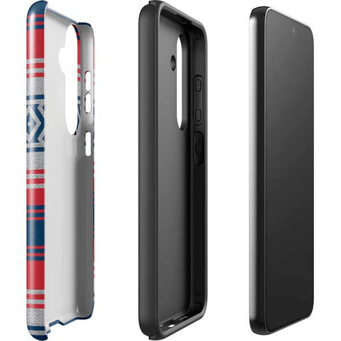 NFL New England Patriots Trailblazer Galaxy S25 Plus Impact Case