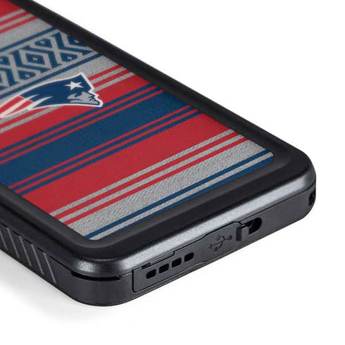 NFL New England Patriots Trailblazer Galaxy S24 Plus Waterproof Case